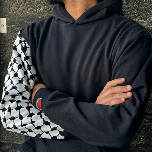 Side Keffiyeh Hoodie - NationTee